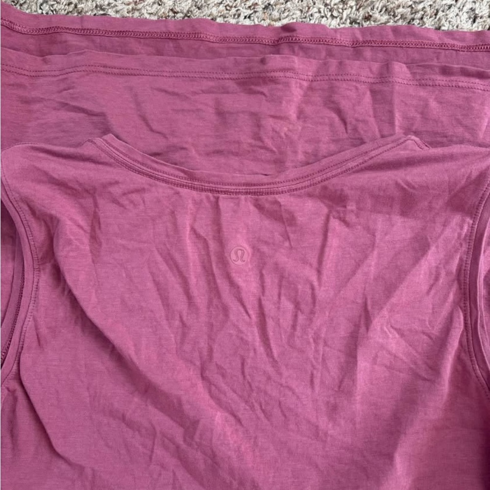 Lululemon Pink Tank Top